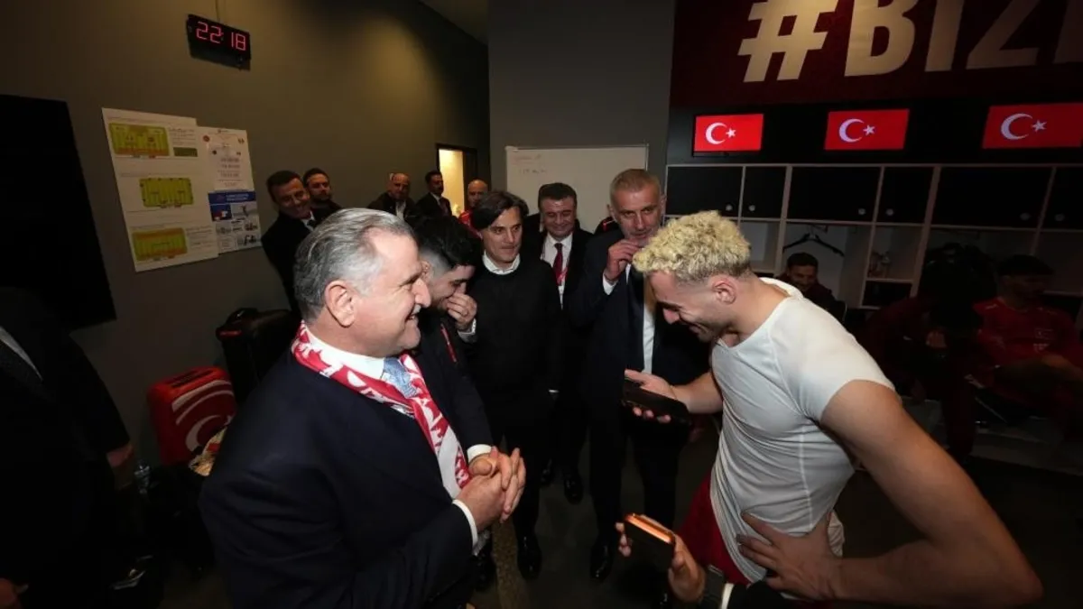Cumhurbaşkanı Erdoğan, A Milli Takım'ı tebrik ederek play-off finali için başarı diledi