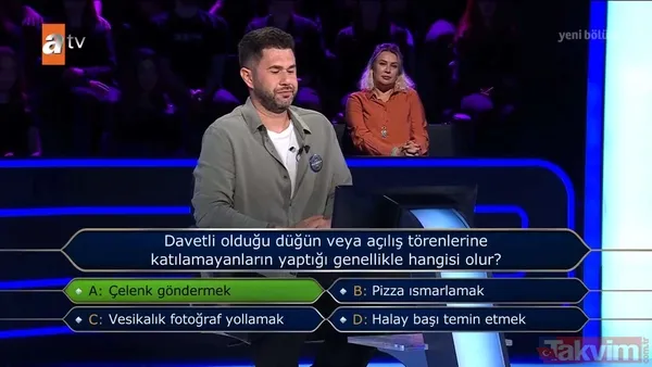 Yarışmacı 'forvet'i bilemedi joker kullandı! Kim Milyoner Olmak İster'de Kenan İmirzalıoğlu'ndan futbol dersi! İzleyiciler ekran başında çıldırdı - 31