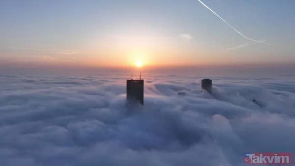 İstanbul'dan sis manzaraları... Köprüler kayboldu - 19