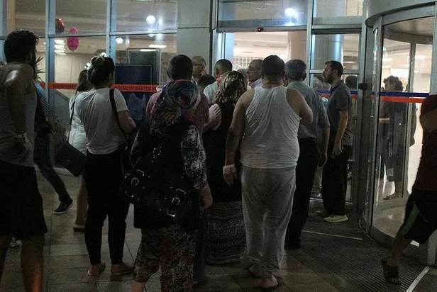 Akdeniz Üniversitesi Hastanesi'nde yangın paniği-2