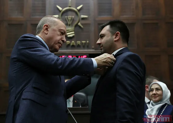 Başkan Erdoğan AK Parti'ye katılan 5 belediye başkanına rozetlerini taktı! - 4