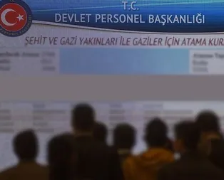 Şehit yakınlarının kadro sevinci