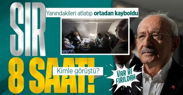 Kemal Kılıçdaroğlu’nun ABD’ye yaptığı icazet turundaki sır 8 saat! Nasıl ortadan kayboldu? Kimlerle görüştü?