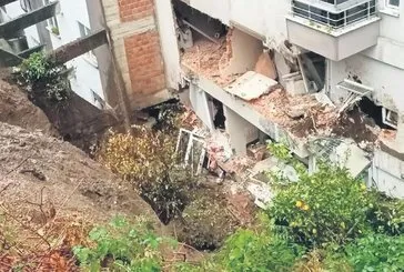 Önce deprem sonra heyelan!