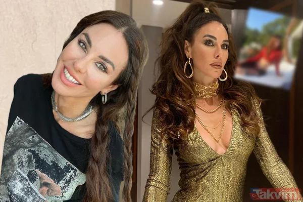 50'lik Defne Samyeli şezlong pozuyla gündemde! Bikinisinin üstüne kırmızı transparanını giyip tatil pozlarını verdi! Yorum yağdı... - 1