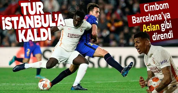Cimbom Barcelona’ya ’Aslan’ gibi direndi! Barcelona 0-0 Galatasaray MAÇ SONUCU ÖZET