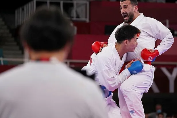 2020 Tokyo Olimpiyat Oyunları | Karate kumitede Uğur Aktaş bronz madalya kazandı! Türkiye'den 73 yıl sonra rekor-4
