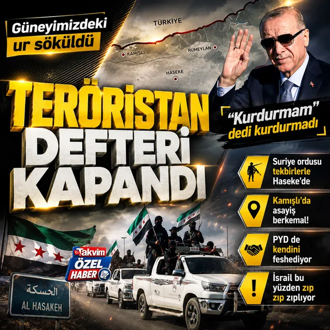 SDG masalı bitti! Suriye ordusu tekbirlerle Haseke ve Kamışlıya girdi: PYD de kendini feshediyor