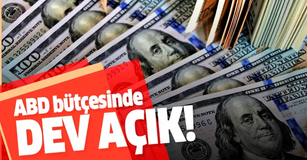 ABD 235 milyar dolar bütçe açığı verdi!