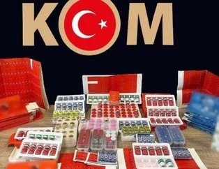 Kocaeli’de gümrük kaçağı milyonluk ilaç ve aşı ele geçirildi