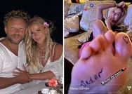 Ivana Sert sevgilisi Sezer Dermencinin adını bakın yaza yaza neresine yazdı! Böyle ilan-ı aşk görülmedi