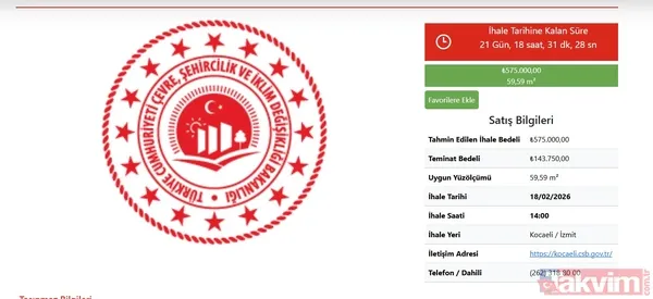 2026 Milli Emlak ihale takvimi: Samsun, Kocaeli ve Bursa'da konut alanı ve tarım arazisi ilanları yayımlandı - 7