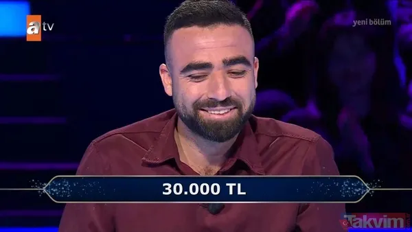 Kenan İmirzalıoğlu'nun sunduğu Kim Milyoner Olmak İster'de geceye damga vuran yarışmacı! Soruyu bilemeyince çekip gitti - 43