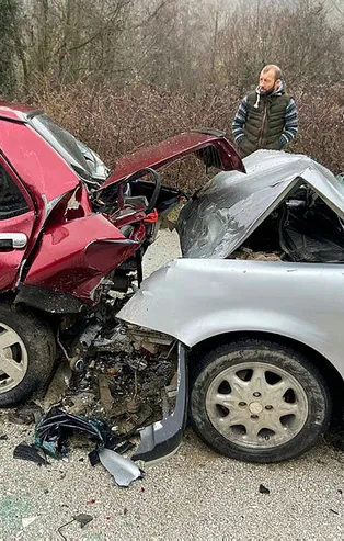 Düzce'de feci kaza: 7 yaralı!