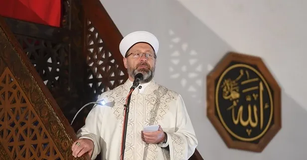 Diyanet İşleri Başkanı Ali Erbaş'tan Kadir Gecesi mesajı: İsrail'in, Mescid-i Aksa'daki saldırılarına tepki
