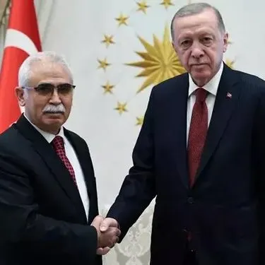 Başkan Erdoğan AYM Başkanı Kadir Özkaya’yı kabul etti
