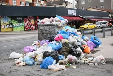 İstanbul’da çöp dağları oluşacak