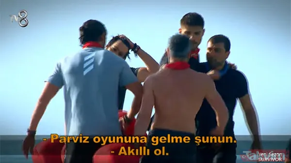 Survivor 2020'nin ilk kavgası Yasin Obuz ile Parviz Abdullayev'den geldi! İkisi de geri vites yapmayınca... - 15