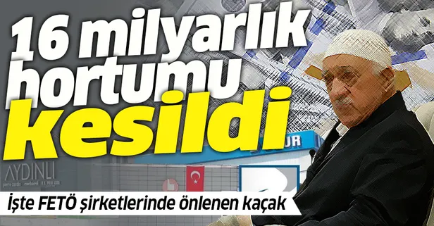 FETÖ'nün 16 milyarlık hortumu kesildi