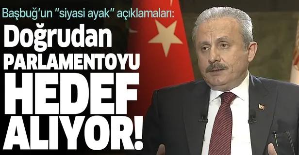 Son dakika: TBMM Başkanı Mustafa Şentop'tan flaş İlker Başbuğ açıklaması