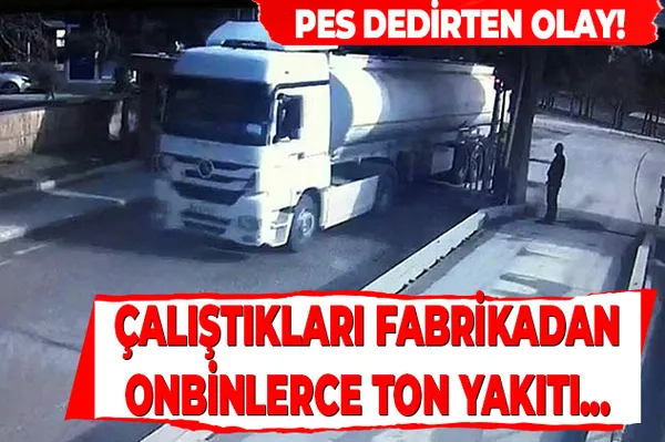 Denizli'de akılalmaz olay! Çalıştıkları fabrikadan onbinlerce ton yakıt çaldılar!-1
