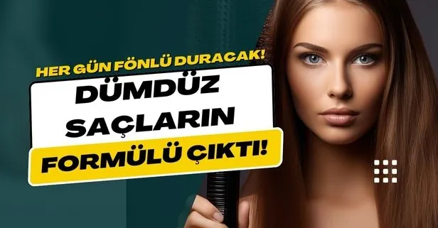 Kuaförden çıkmış bomba gibi saçlar için... Her gün fönlü saçlar için bunu yapmak yeterli!