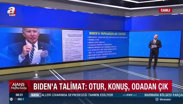 ABD Başkanı Joe Biden'dan yeni bomba! Kendisine verilen talimatlarla yakalandı!