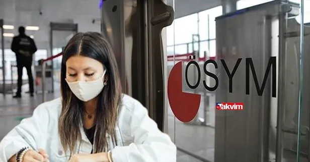 ÖSYM sınav takvimi 2022 belli oldu!