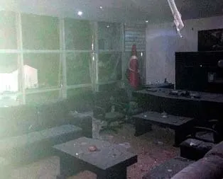 Kaymakamlık binasına roket