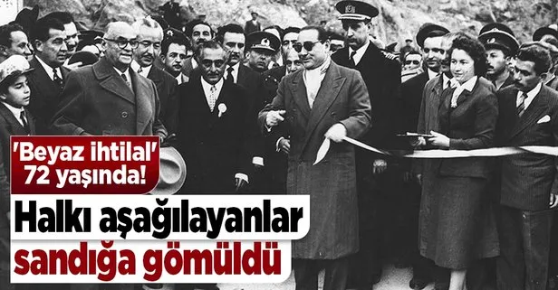 Türk demokrasi tarihinde dönüm noktası! ’Beyaz ihtilal’ 72 yaşında!