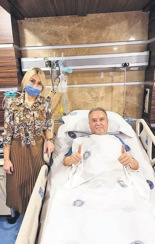 Yendim seni corona! Muhittin Böcek'ten 105 gün sonra ilk fotoğraf