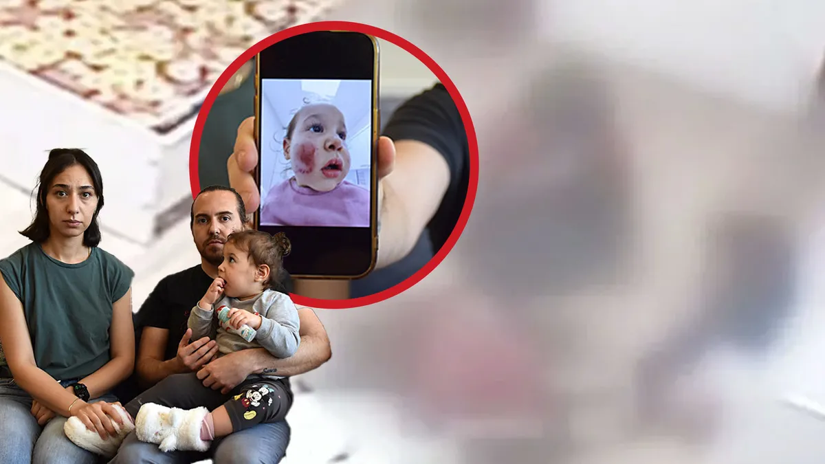 Antalya’da özel kreşte inanılmaz görüntü