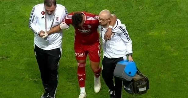 Beşiktaş'ta şok sakatlık! Felix Uduokhai devam edemedi
