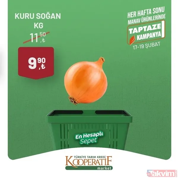 Tarım Kredi KATALOĞU 19-23 Şubat 2024 FİYAT LİSTESİ! Kooperatif market 32 üründe fiyatları indirdi! 2 katlı 6'lı kağıt havlu 54.90 TL... - 11