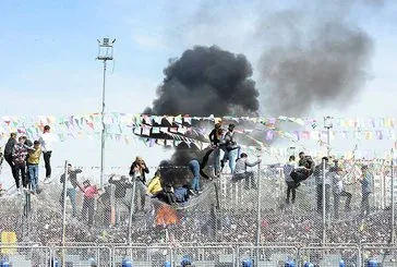 HDP’nin Nevruz kutlamasında PKK propagandalı olay!
