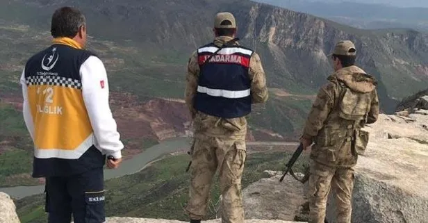 Siirt’te korkunç olay! Ot toplarken 750 metre yükseklikten düştü