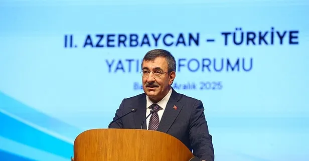 Cumhurbaşkanı Yardımcısı Yılmaz 2. Türkiye-Azerbaycan Yatırım Forumu'nda konuştu: "Amacımız 15 milyar dolar ticaret hedefine ulaşmaktır"