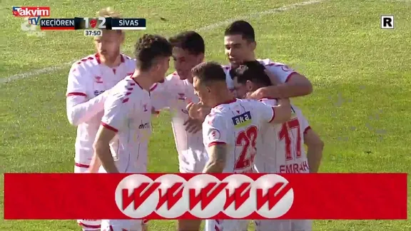 GOL İZLE: Keçiörengücü 1-2 Sivasspor