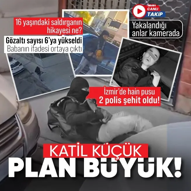 İzmir Balçova’da polis karakoluna silahlı saldırı: 2 polis şehit oldu! Saldırgan yakalandı 6 kişi gözaltına alındı