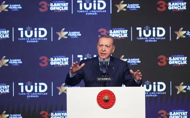 Başkan Erdoğan'dan Uluslararası İlahiyat Gençlik Buluşması ve İlahiyat Yıldızları Ödül Töreni'nde önemli açıklamalar-8