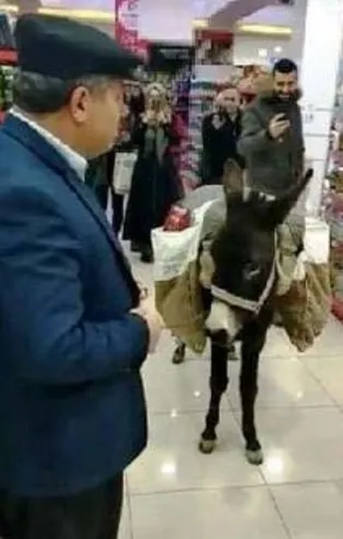 Niğde'de marketle alışveriş yapan adam öyle biri çıktı ki...