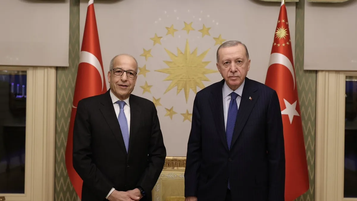 Başkan Erdoğan Libya Merkez Bankası Başkanı Sıddık El-Kebir’i kabul etti