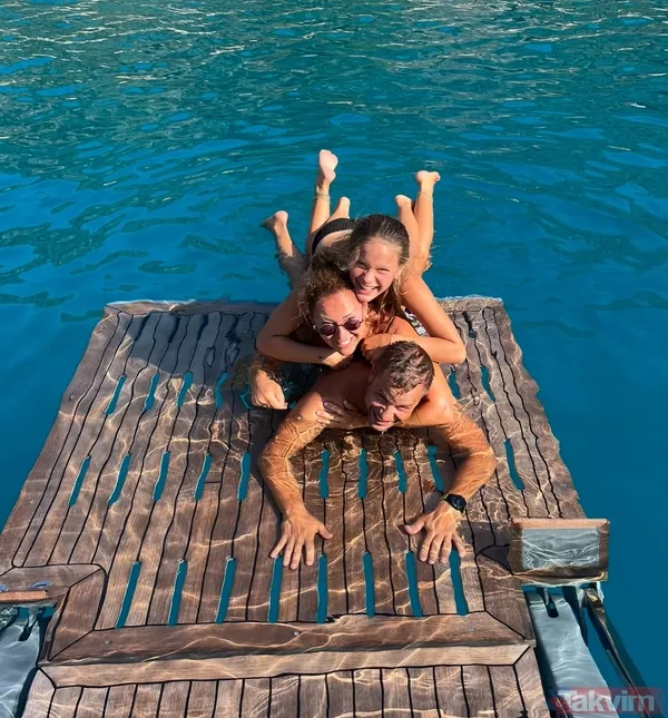 Pınar’ın çekirdek ailesi! Pınar Altuğ kızı ve eşiyle üst üste çıkıp verdikleri pozla sosyal medyaya damga vurdu! - 6