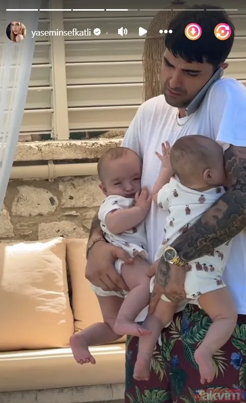 İbrahim Tatlıses ve eski eşi Derya Tuna torunlarıyla bir araya geldi! O anları İdo Tatlıses paylaştı: İşte İbrahim Ayel ile Sinan Emir - 3