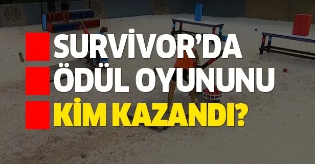 2 Temmuz Survivor ödül oyununu kim kazandı?
