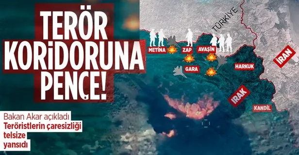 Milli Savunma Bakanı Hulusi Akar’dan ’Pençe Kilit’ mesajı: Teröristlerin yaşadığı çaresizlik, telsiz konuşmalarına yansıyor