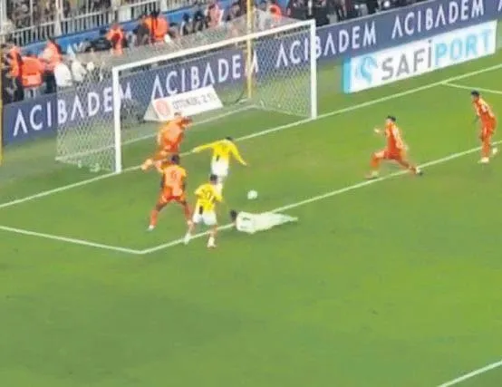 Bu gol nasıl kaçar?