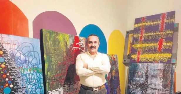 Ünlü Ressam Salih Selimoğlu, Gazze'deki İsrail zulmüne sessiz kalmadı