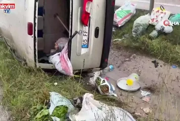 Tokat Erbaa’da trafik kazası: 5 yaralı