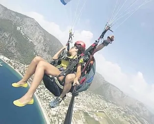 Yükseklik korkusu bayılttı